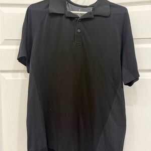 Fabletics Black Polo Shirt